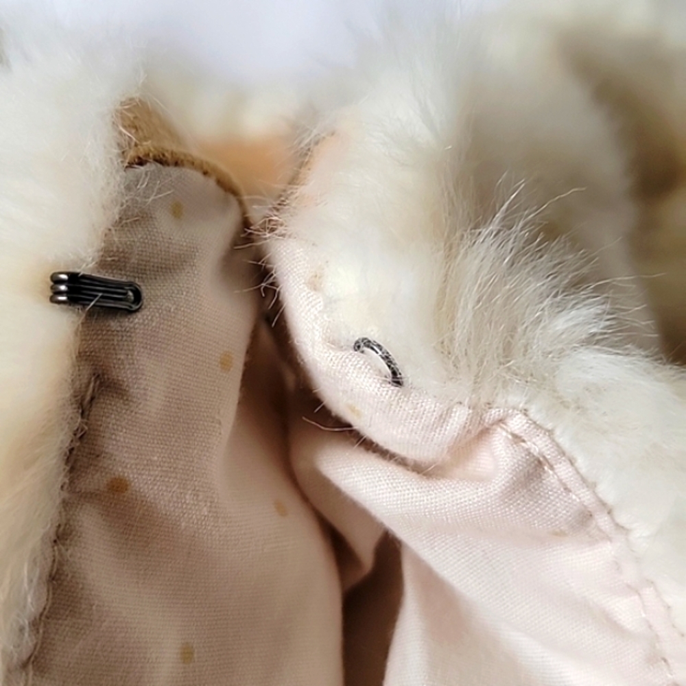 EUC ZARA Girls Outerwear Collection Cozy Faux Fur Toggle Closure Vest Size 14 - Picture 6 of 7